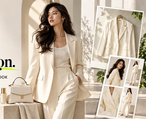 Minh họa nhóm Người bán hàng: Ảnh, video & website cho shop.