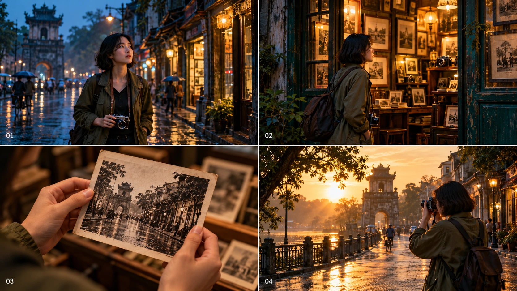 Demo minh họa: Kịch bản & Storyboard Video Kể chuyện / Kỷ niệm cá nhân